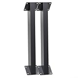 ZiStarlilife 2 Stück Metall-Pavillon-Stützhalterungen, diagonale Stangen, Outdoor-Pavillon-Hardware-Zubehör, 42,8 x 33,2 x 8 cm, wetterbeständiges Dreieck-Design