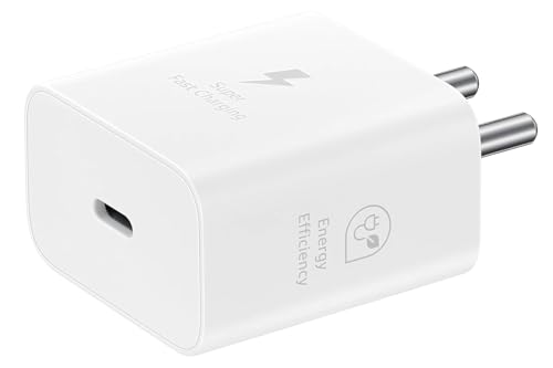 Image of Original 25w Adapter for Samsung USB Type C Charger A33 5G - 25W - White - Next Level Charging Performance (2024W0826)