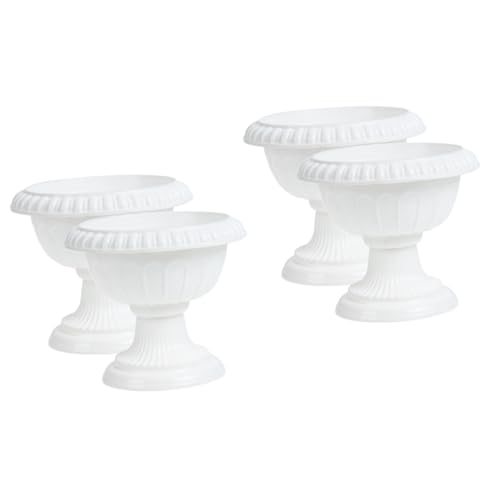 COOPHYA 4 Macetas para Boda, Estilo Romano, Urna, Estilo Vintage, Estilo Romano, Clásicas.