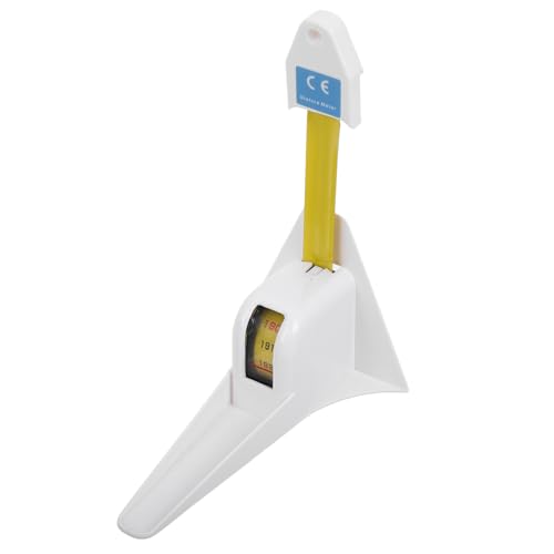 Totority Wall Mounted Stadiometer Metal Kids Growth Chart 200cm Height Measure Tape Perfect for Childrens Growth Chart