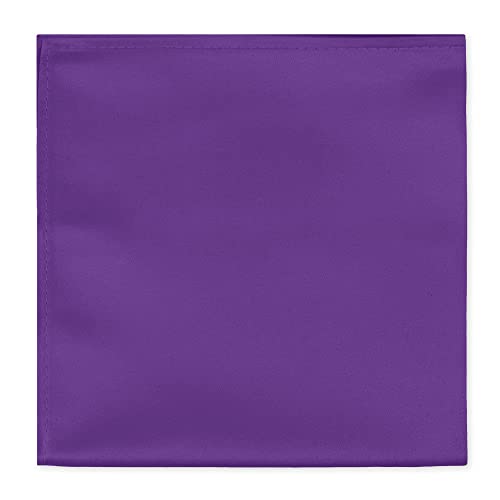 Image of Jacob Alexander Men's Pocket Square Solid Color Handkerchief