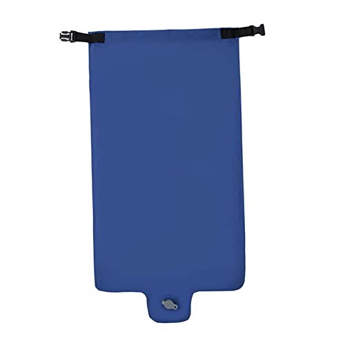 pistro Inflatable Bag Single Manual Press TPU Sleeping Mat Inflatable Bag Multi-Functional Waterproof Bag Outdoor -Light Portable Bag - Dark Blue, 21x5cm