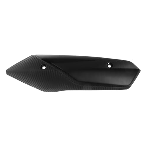 Protector térmico soluciona el exceso de calor protegiendo accesorios de moto en abs negro