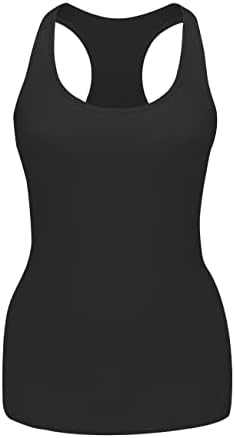 EUYZOU Damen Bauchkontrolle Shapewear Tank Tops Nahtlose Kompression Racerback Weste Body Shaper Tank Top