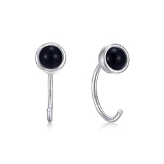 Synthetic Black Onyx /Silver