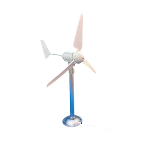MotiveTech Kit de Experimento Horizontal en Miniatura 1 30W DIY 1 35V Portátil Fácil Instalación Energía Eólica Permanente Pequeña Turbina Eólica