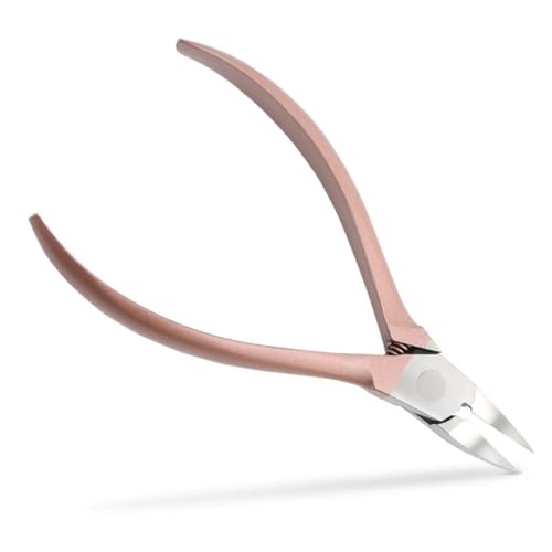 Ipetboom Toenail Cuticle Clippers Nippers Scissors Cutters Sturdy Straight Blade Left/right Hand Use Easy Nail Trim for Manicure