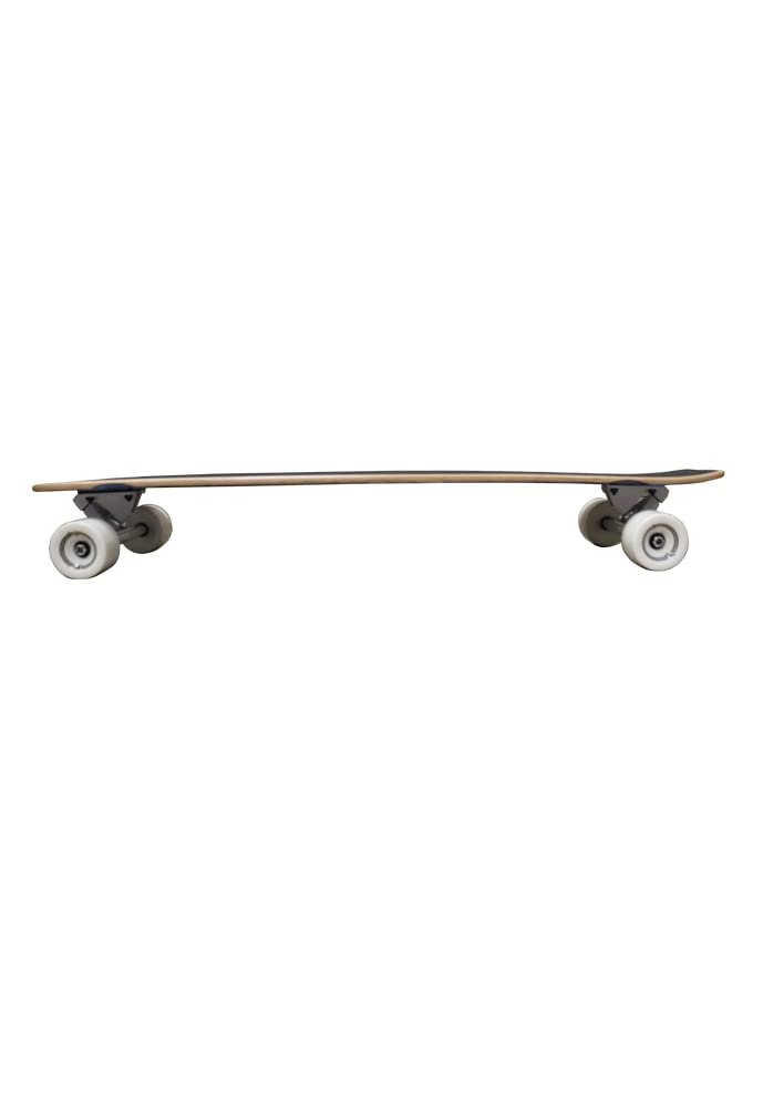 Coasto Longboard Azur 36'' Skateboard Balade Carving Dancing Freeride Cruiser Tout Terrain Bleu