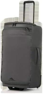 High Sierra Cross Season Pro Wheeled Duffle Bag, Ash Grey, 78cm