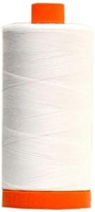Aurifil Cotton Mako Thread 50 Wt Black 1450 Yards
