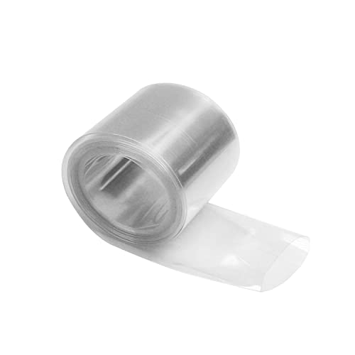 Othmro Gaine thermorétractable en PVC transparent pour 1 pile 18650 32 mm x 2 m Cover