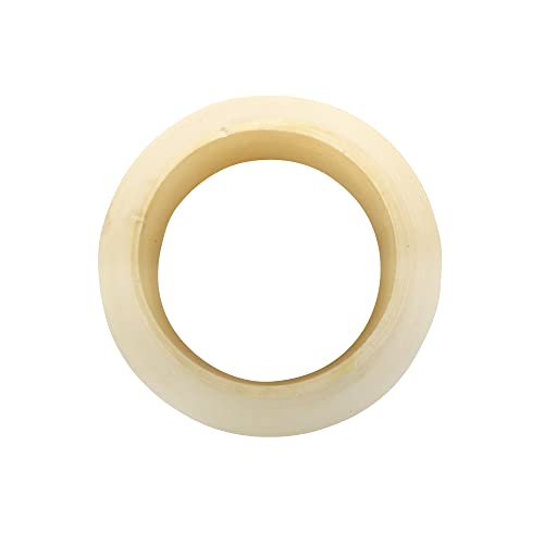 Bamboo Napkin Rings Set Of 12, Decorative Serviette Ring, Beach Napkin Holders, Napkin Rings Bulk For Party Decoration, Dinning Table, Everyday, Family Gatherings - A Great Tabletop Décor - Ivory #TOP2