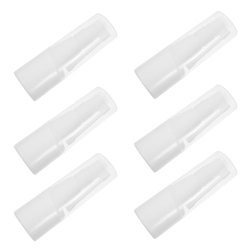 ifundom Frascos de Aerosol Nasal Pequeños de 50 Ml Pack de 10 Unidades Botella Spray Recargable de Plástico PET Blanco Tapa Portátil para Viajes y Uso Diario