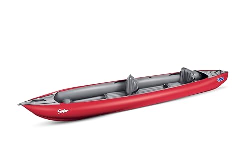 GUMOTEX Solar Red | Versatile Inflatable Kayak for 2 People | Durable NITRILON Material | Stable and...