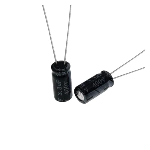 Condensateur 3.3uF 400V haute tension en aluminium pour audio et vidéo, Lot de 20