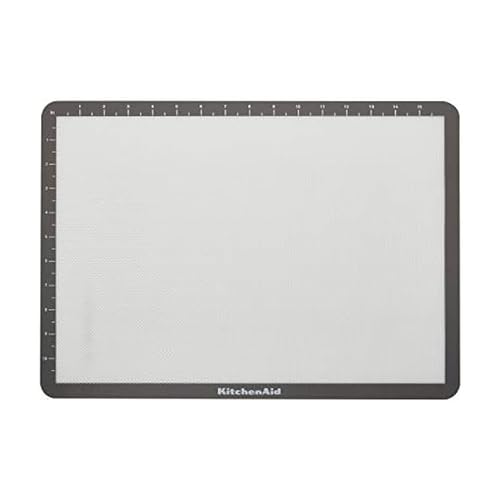 KitchenAid Silicone Large Baking Mat 12x17-Inch Gray