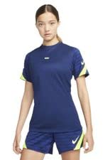 Nike Womes Dri-Fit Strike 21 Football Top Shirt M Navy Blue