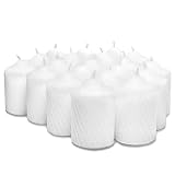 General Wax Votive Candle ScntFrLn 15hr White 20pc