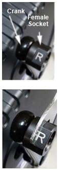 Quick-Connects for the MagneTrainer Pedal Exerciser