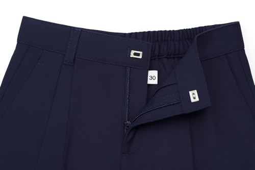 Image of White Cotton Trousers for Kids, Regular Fit