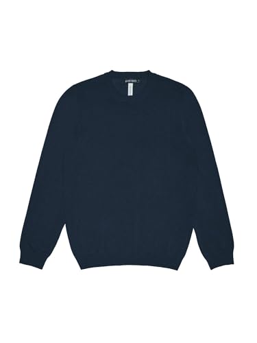 Pull homme bleu Antony Morato Mmsw01273 fini les mailles qui piquent