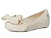Mini Melissa Girls Ultragirl Classy (Little Big Kid) Ballet Flat, Beige, 1