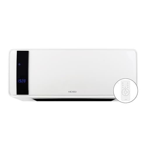 facula   Split Cerámico Programable Digital Nexeo 1000/2000w | Función Calefacción y Ventilación | Temporizador 24h