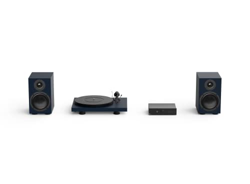 Contenuto della confezione: giradischi Debut Carbon EVO, amplificatore completo MaiA S3, altoparlante Speaker Box 5 S2, 2 x 3 m cavo per altoparlante Connect it LS S2, piedini in gomma
