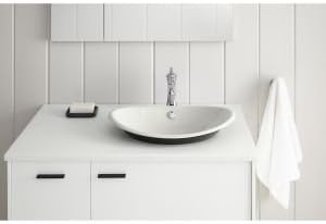 KOHLER K-193-4-CP Devonshire Single-Handle Bathroom Sink Faucet, Polished Chrome