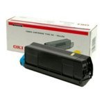 Toner laser OKI 42127405 à grand rendement de 5 000 pages jaune