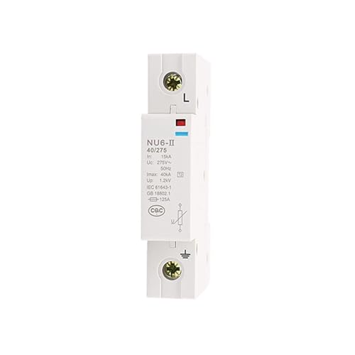 Parasurtenseur NU6 parafoudre modulaire 1 pôle 40kA 385V pour tableau
