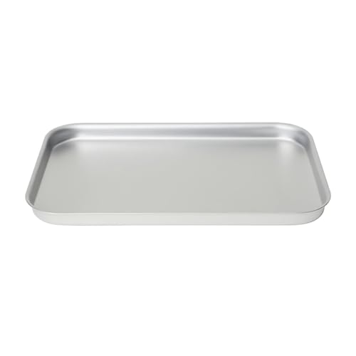 Samuel Groves 20" Professional Aluminium Baking Tray - Made in England - 52 x 42 x 2CM - Non-Toxic Natural Uncoated Aluminium Oven Tray, Warp-Resistant, Baking Sheet (Baking Tray, 20") - Image 2