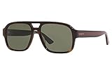 Gucci GG0925S Dark Havana/Green 58/16/145 Herren Sonnenbrille, Havanna