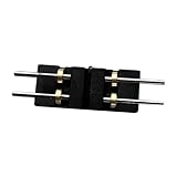 【Inclus】 : Cet accessoire comprend un module de voie d'essai diagnostique, compact avec une taille de seulement 5,12 cm/2,02 pouces. Fabriqué en métal et en plastique, il allie résistance et légèreté, ce qui facilite sa manipulation et son rangement dans les kits d'accessoires pour trains miniatures. Ses dimensions optimisées permettent de l'utiliser même dans des espaces confinés.