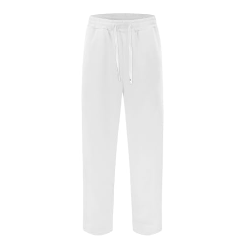 Wide Leg Sweatpants Men Baggy Straight Workout Jogger With Pockets - image 4