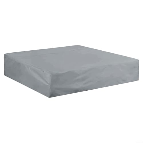 Capuchon carré pour spa tissu enduit d'argent 190T avec cordon de serrage - 2