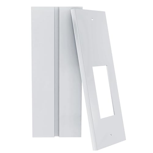 Gullear 2x17-Inch Replacement Panels for Portable AC Vent Kits - Replace Broken Sections or Extend Length (No Hose Adapter Included)