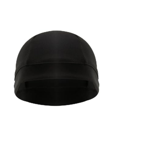 WRITWAA 3pcs Cycling Liner Caps Uv Windproof Sports Headwear for Men Women Quick-Dry Sweat-Absorb Inner Beanie Black Grey White Comfortable Breathable for Outdoor Activities