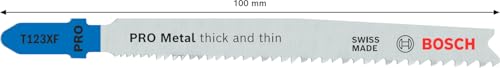 Lame de scie sauteuse T 123 XF Progressor for Metal 100pc - vue 4