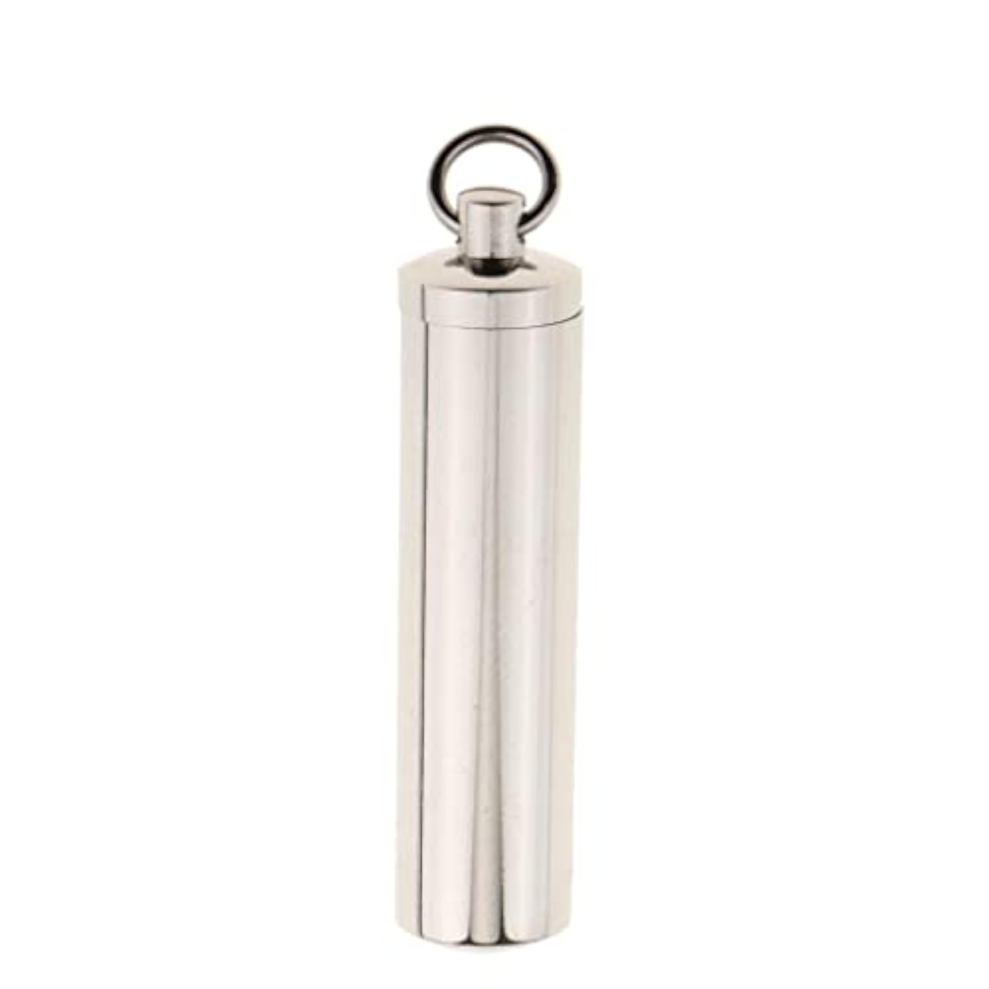 Stainless Steel Capsule Pendant Urn Ash Memorial Necklace