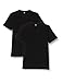 Produktbild LERROS Herren LERROS Herren Rundhals T-Shirt Doppelpack T-Shirt,,per pack Schwarz (Black 200),Small