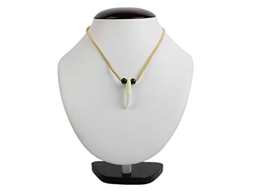 Generic Real Coyote Tooth Necklace: 1-tooth, natural2