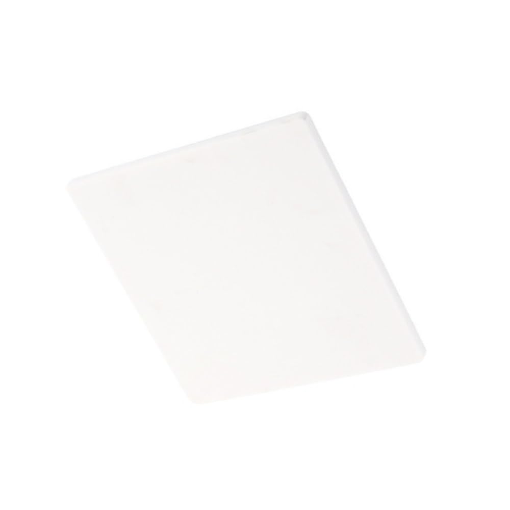 Feuille de céramique d'alumine Substrat en céramique carré Non poreux résistant aux hautes températures, feuille de d'alumine for tampon refroidissement for machines 1 pièce(30x30x1mm)