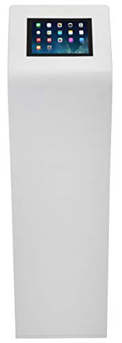 Image of Displays2go 10 Inch Tablet Floor Stand, Fits 9.7 to 10.5 Inch Devices - (IPGRAND9WH)