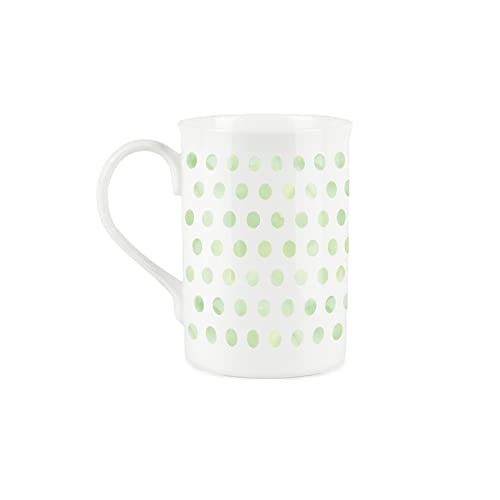 Purely Home Green Polka Dots Spots Pops Mug - Fine Bone China Gift/Present Mug for Pops Grandpa Grandad - Image 2