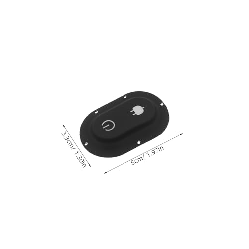 Cubiertas de botón de interruptor de vacío de 50 x 33 mm para reparar botones hundidos de robot 4