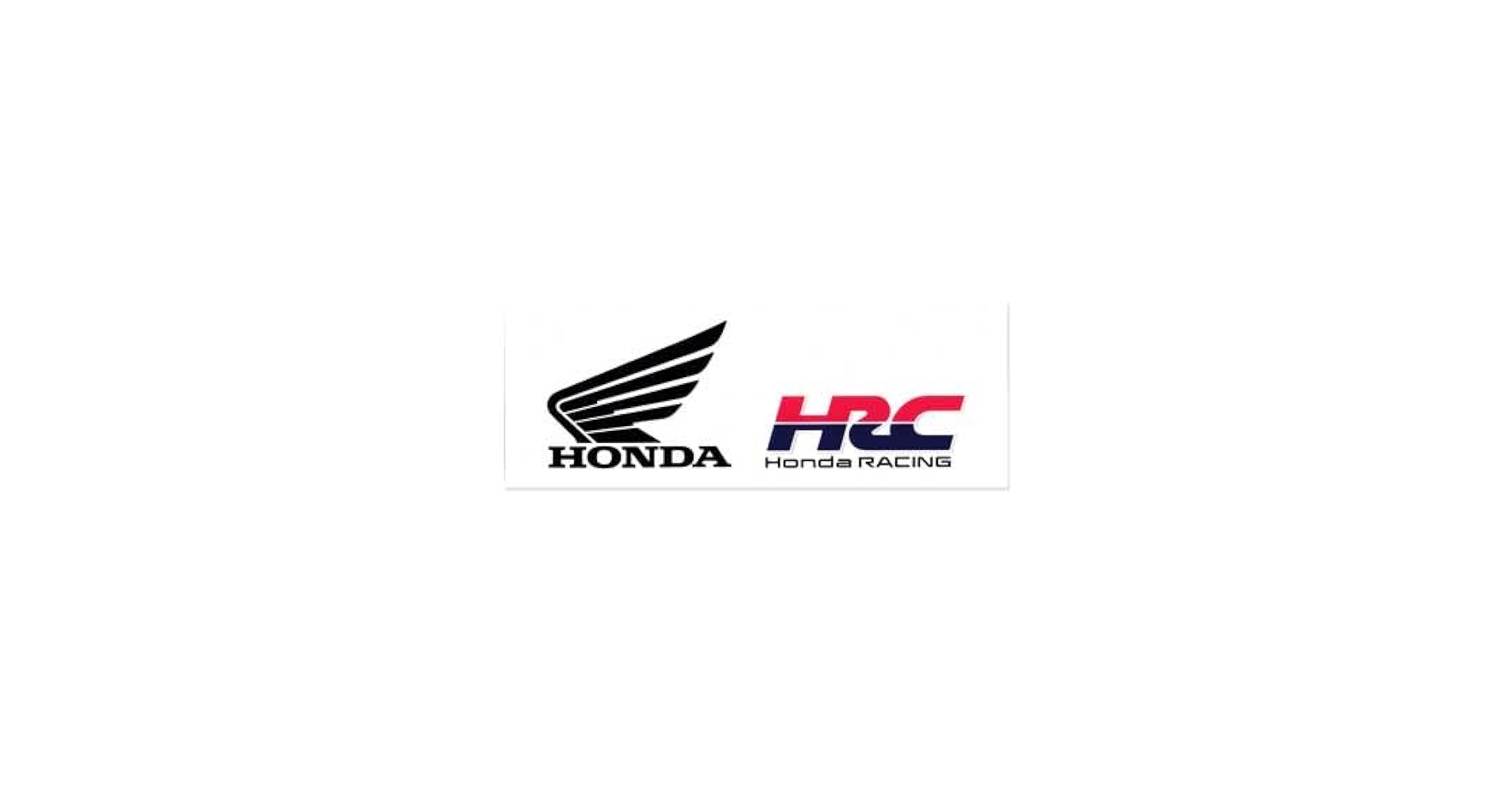 Amazon.co.jp: ホンダ HONDA ステッカー Wing HRC 横組み 転写