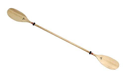 Pagaie de canoë en bois d'acajou pliante : transport facile pour rame de 225cm