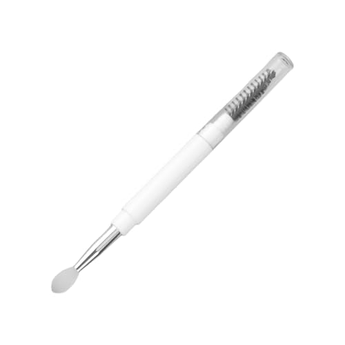 Brocha de labios para cejas, brochas de maquillaje de doble cabeza, brochas de maquillaje de viaje, aplicador de labios, cepillo de cejas, cepillo de rímel, cepillo de labios y cejas