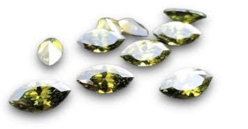 Pierre en oxyde de zirconium marquise éclatante - Idéale pour sertissage et réparation de bagues